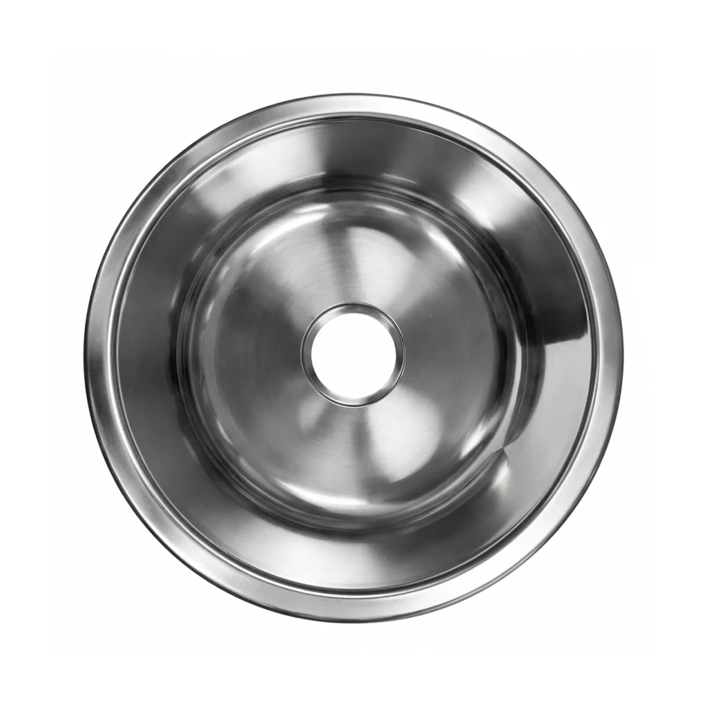 Okrugla Inox sudopera